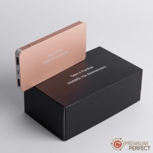 Power Bank T1 สกรีนตัวอักษร