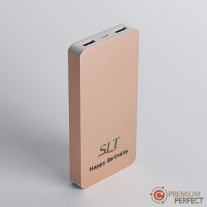 Power Bank สีทอง