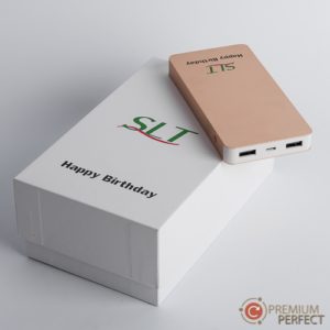Power Bank สีทอง
