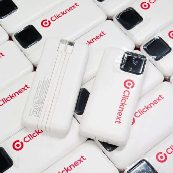 พาวเวอร์แบงค์ สกรีน Clicknext